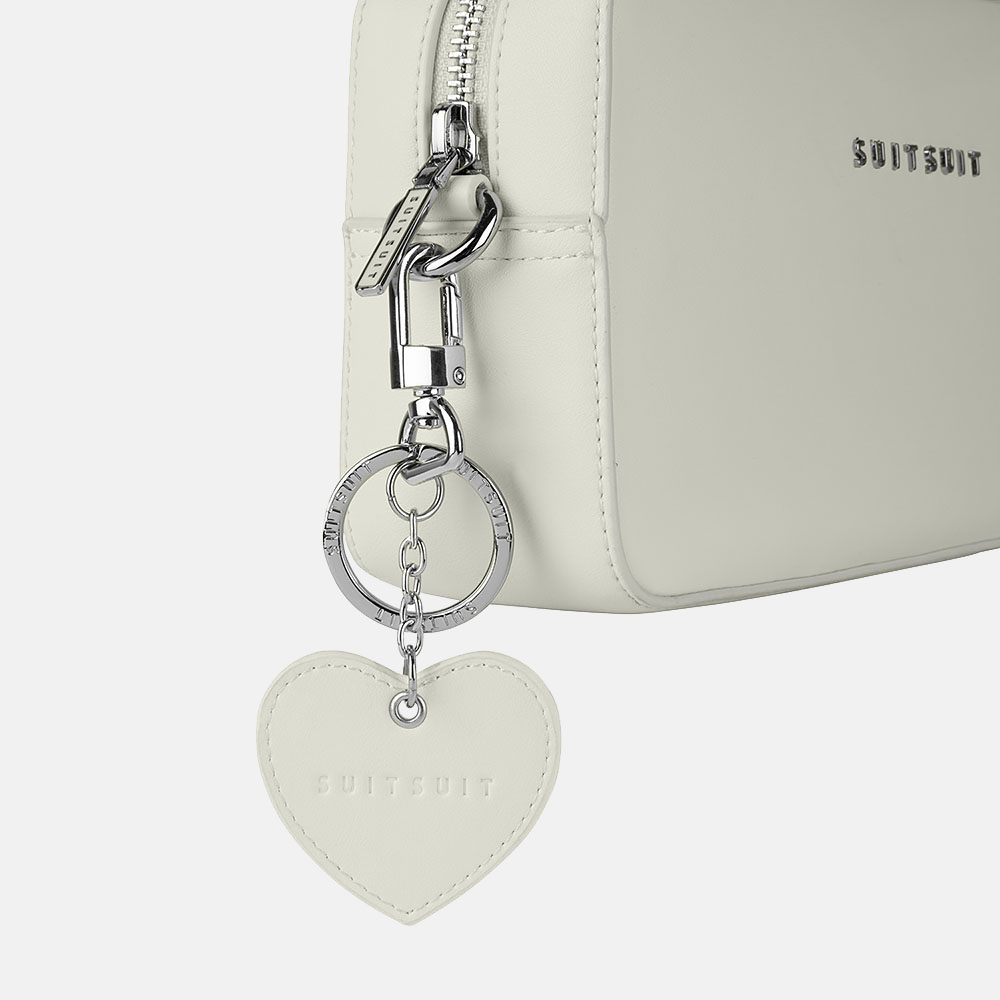 SUITSUIT Fabulous Fifties love sleutelhanger egg white bij Duifhuizen