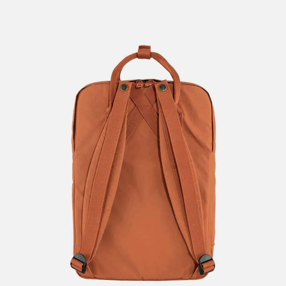 Fjallraven Kanken laptop rugzak 15 inch terracotta brown bij Duifhuizen