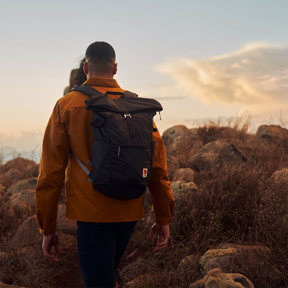 Fjallraven High Coast Foldsack 24 rugzak 15 inch black bij Duifhuizen