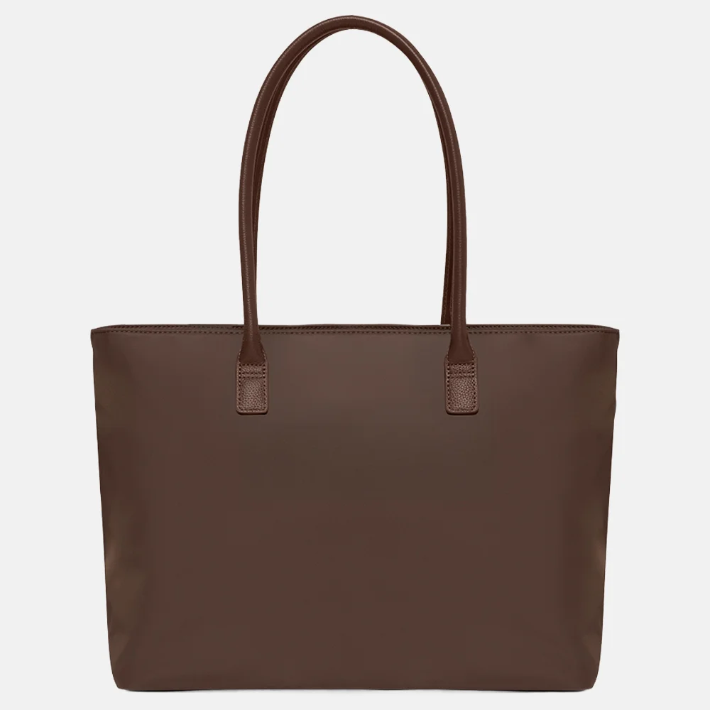 Suitsuit Fab Seventies Daily Tote handtas 15.6 inch cocoa brown bij Duifhuizen
