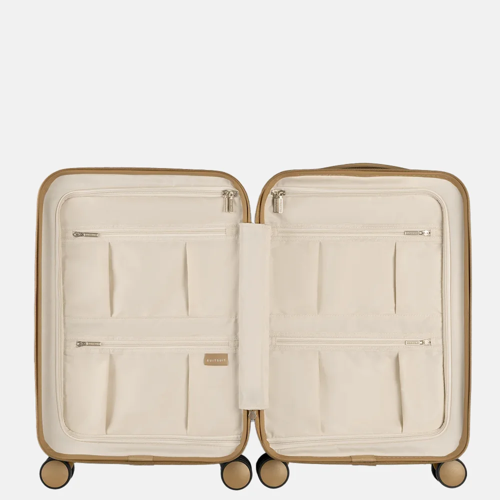 Suitsuit Fusion handbagage koffer 55 cm iced coffee bij Duifhuizen