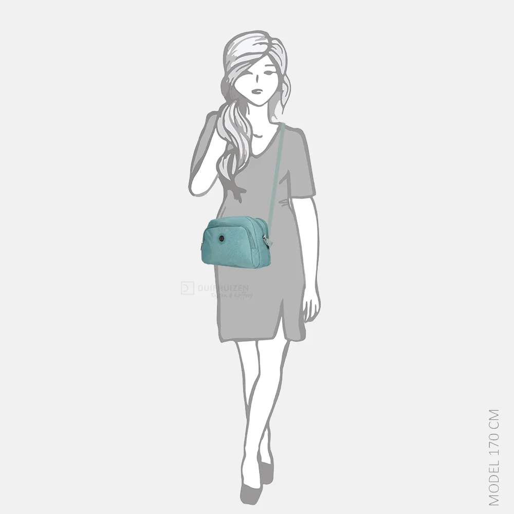Enrico Benetti Suzie crossbody tas mint bij Duifhuizen