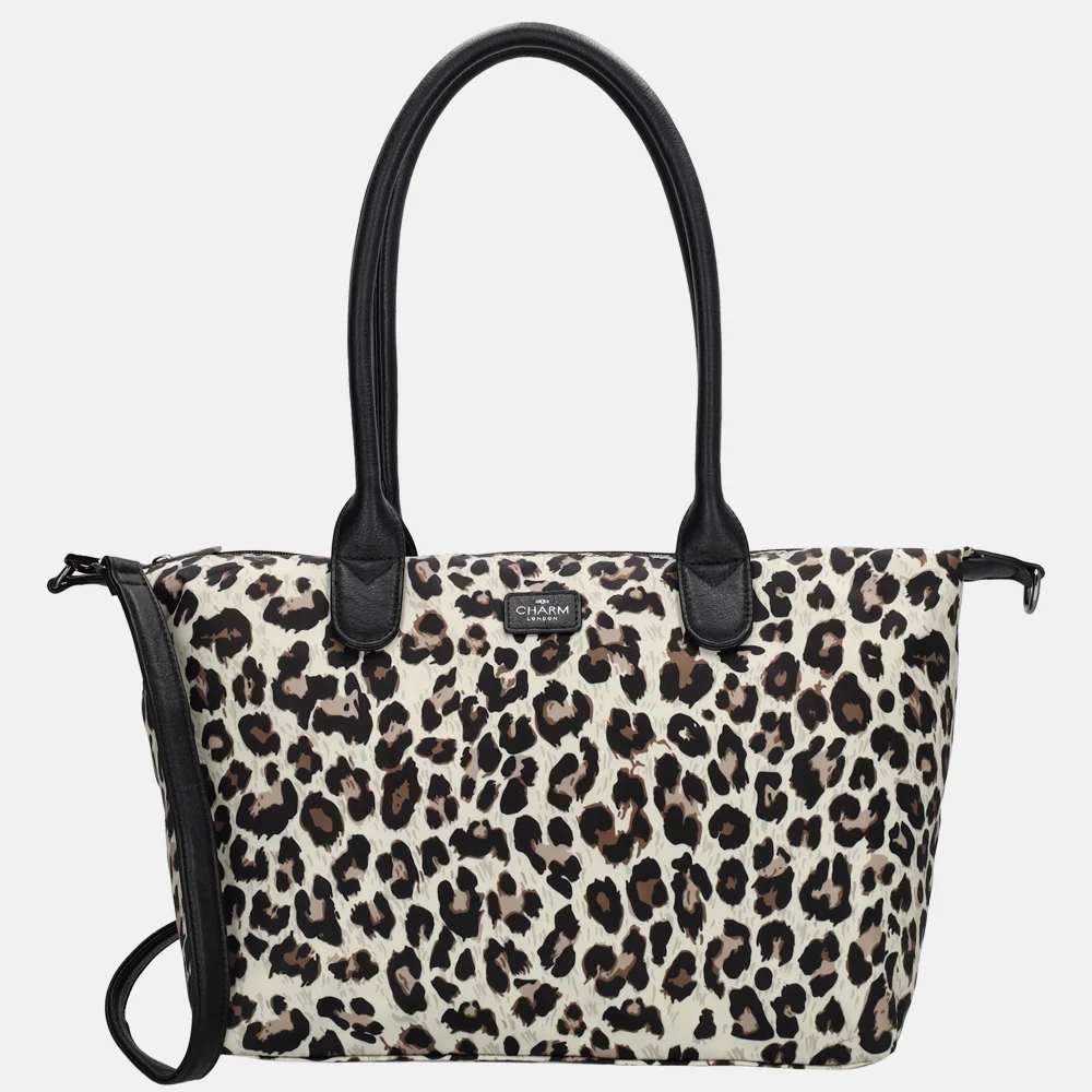 Charm London Buckingham shopper L luipaard