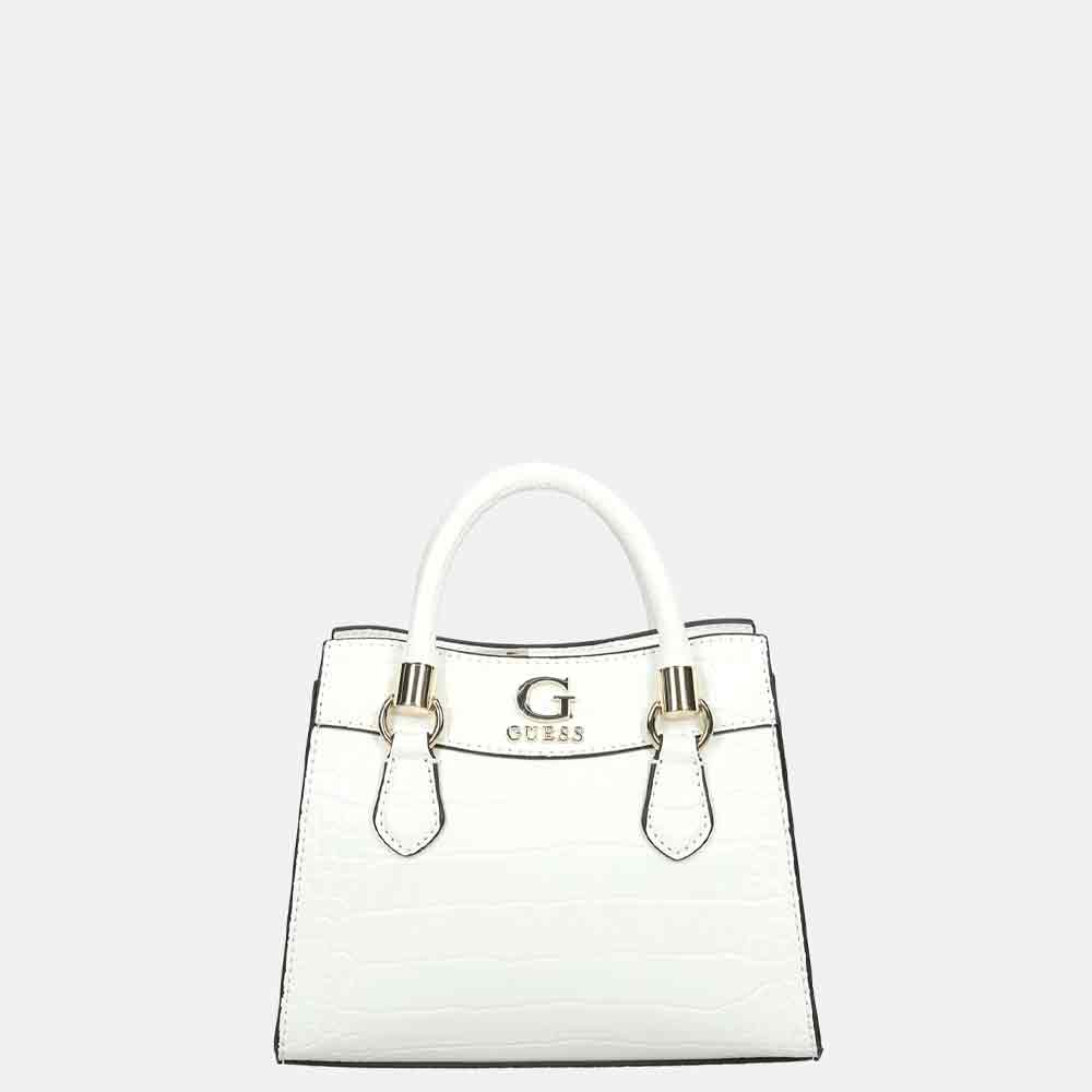 Guess Nell handtas mini white bij Duifhuizen