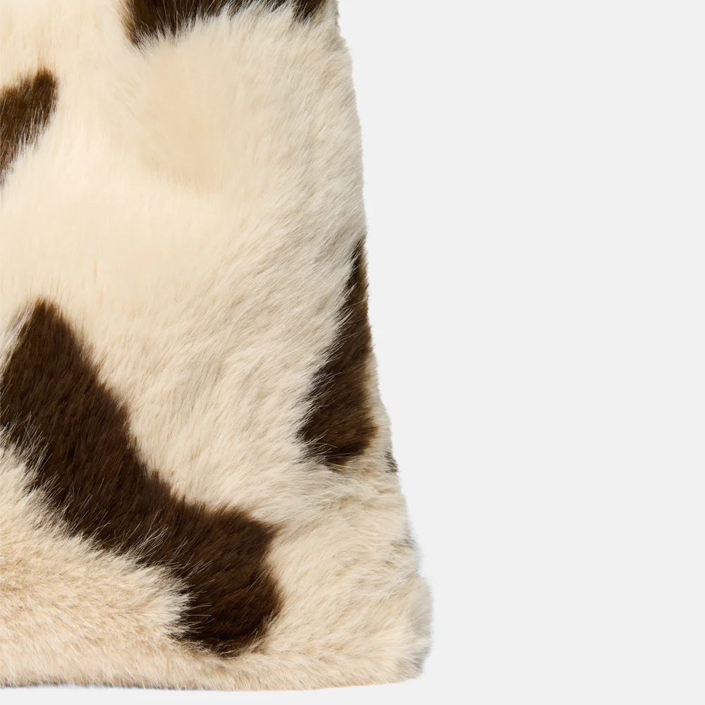 Studio Noos Faux Fur Mom bag shopper holy cow bij Duifhuizen