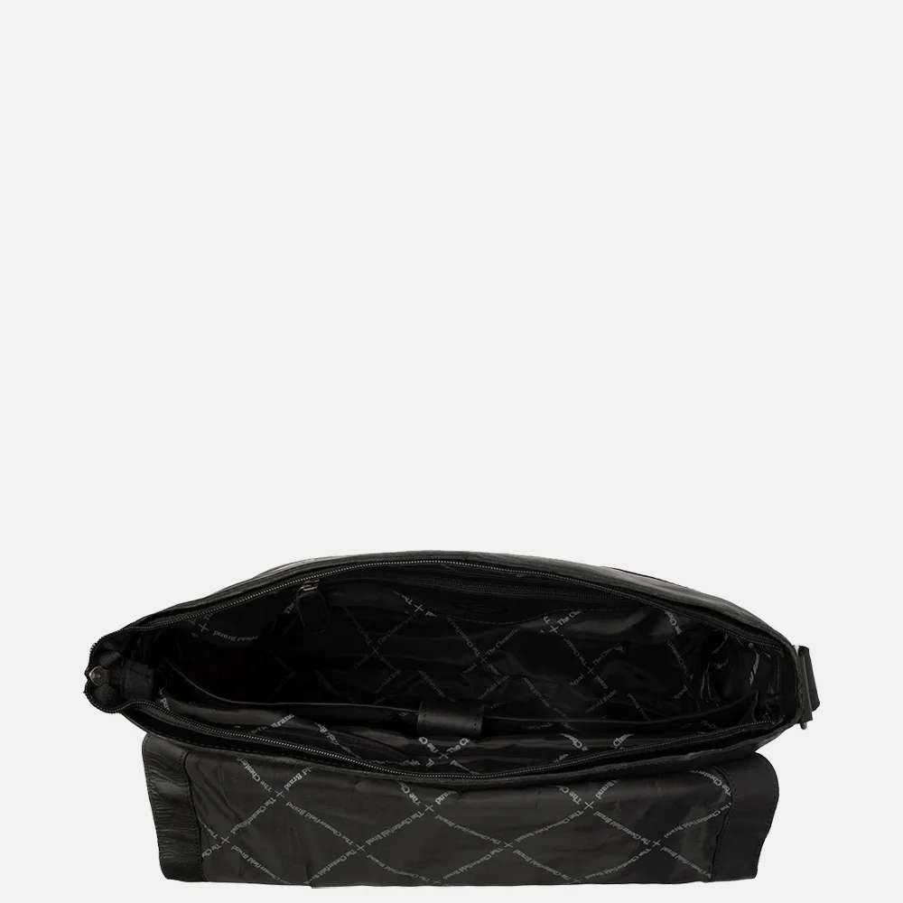 Chesterfield Toledo schoudertas A4 black bij Duifhuizen