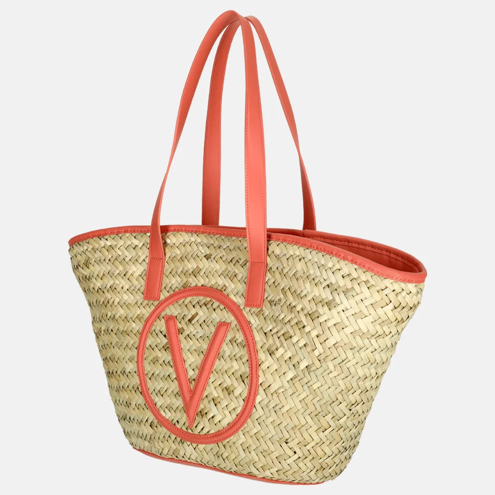 Valentino Bags Samuela shopper natur/coral bij Duifhuizen