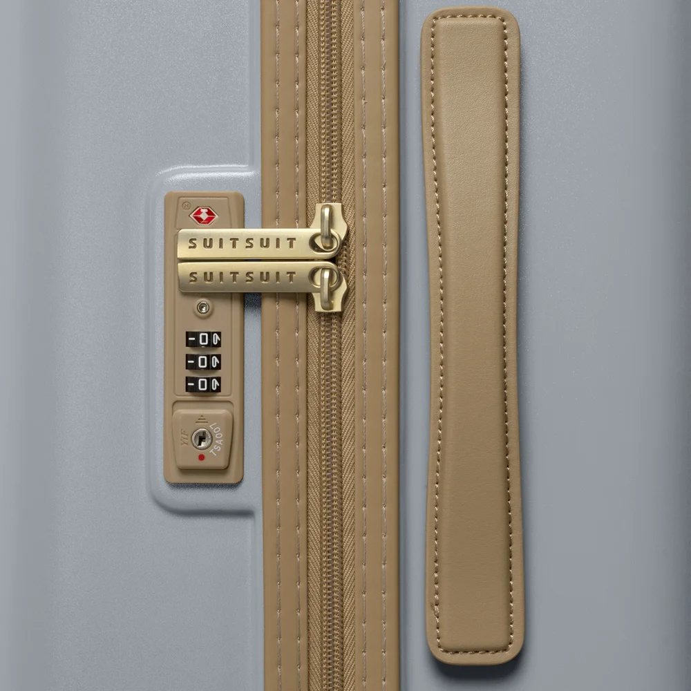 SUITSUIT Fusion reiskoffer 66 cm frosted gray bij Duifhuizen