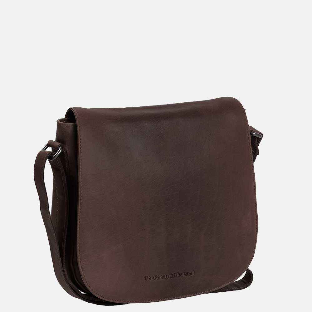 Chesterfield Yves schoudertas dark brown