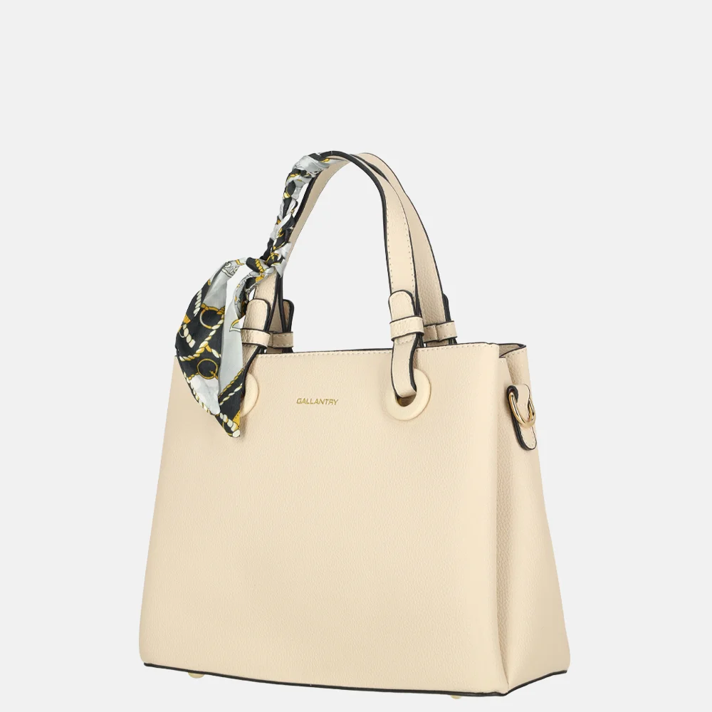 Firenze handtas met sjaaltje beige bij Duifhuizen