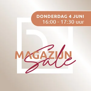 Digitale Ticket Magazijnsale donderdag 16:00 - 17:30 4 juni