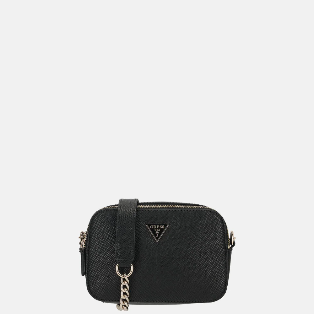 Guess Noelle II camera crossbody tas black bij Duifhuizen