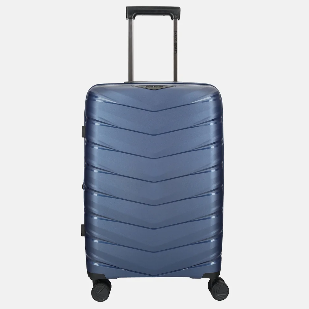 Enrico Benetti  San Francisco reiskoffer 65 cm blauw bij Duifhuizen