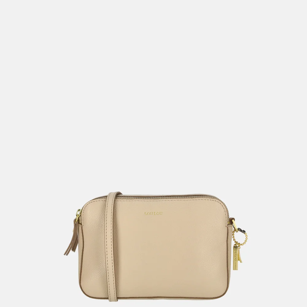 Loulou Essentiels Zoe crossbody tas cashmere