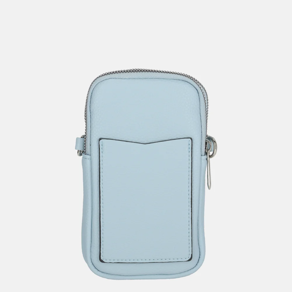 Flora & Co telefoontas light blue bij Duifhuizen