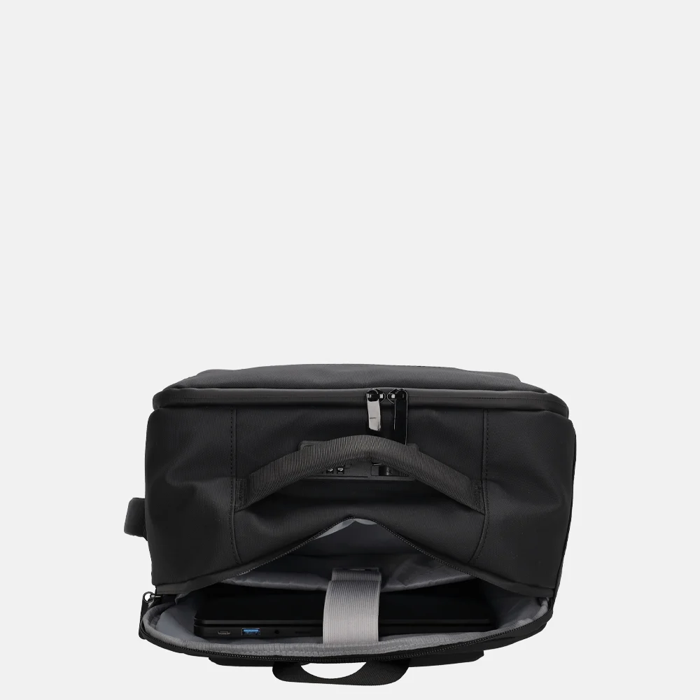 Beagles laptoprugzak 17 inch zwart bij Duifhuizen