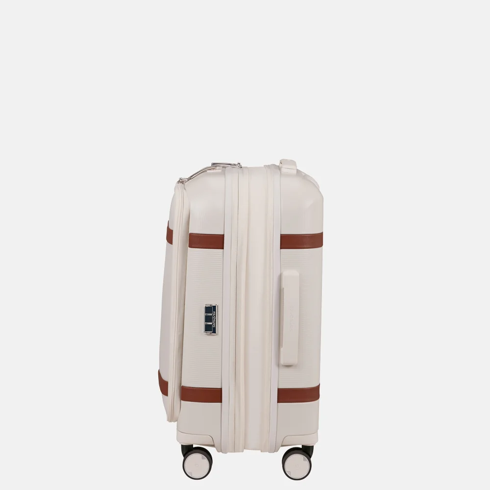 Samsonite Image spinner handbagage koffer expendable 55 cm ivory bij Duifhuizen