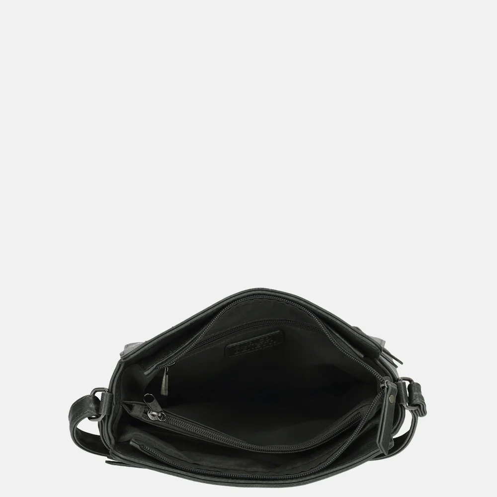 Enrico Benetti Julia crossbody tas olijfgroen bij Duifhuizen