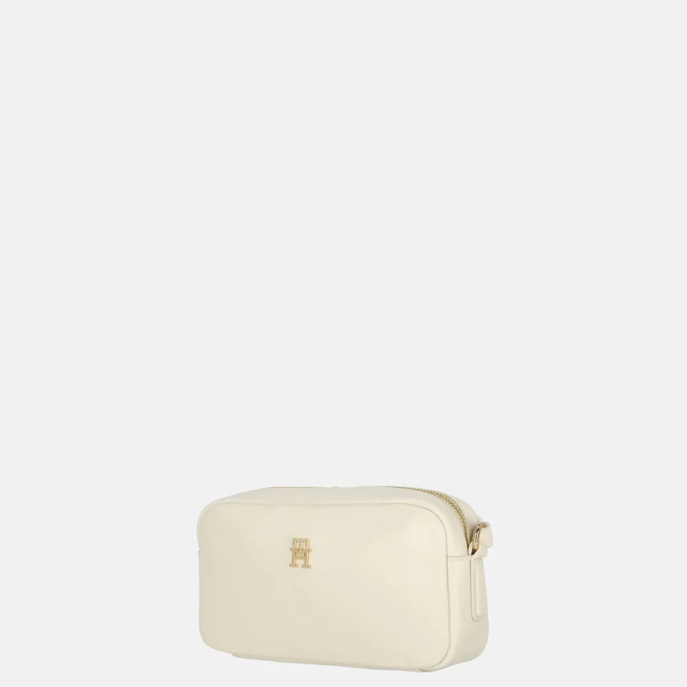 Tommy Hilfiger Essentiel crossbody tas soft cream bij Duifhuizen