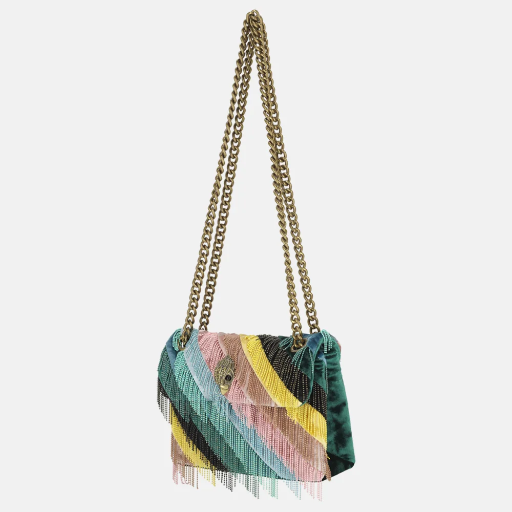 Kurt Geiger Kensington schoudertas mini pastel multi bij Duifhuizen