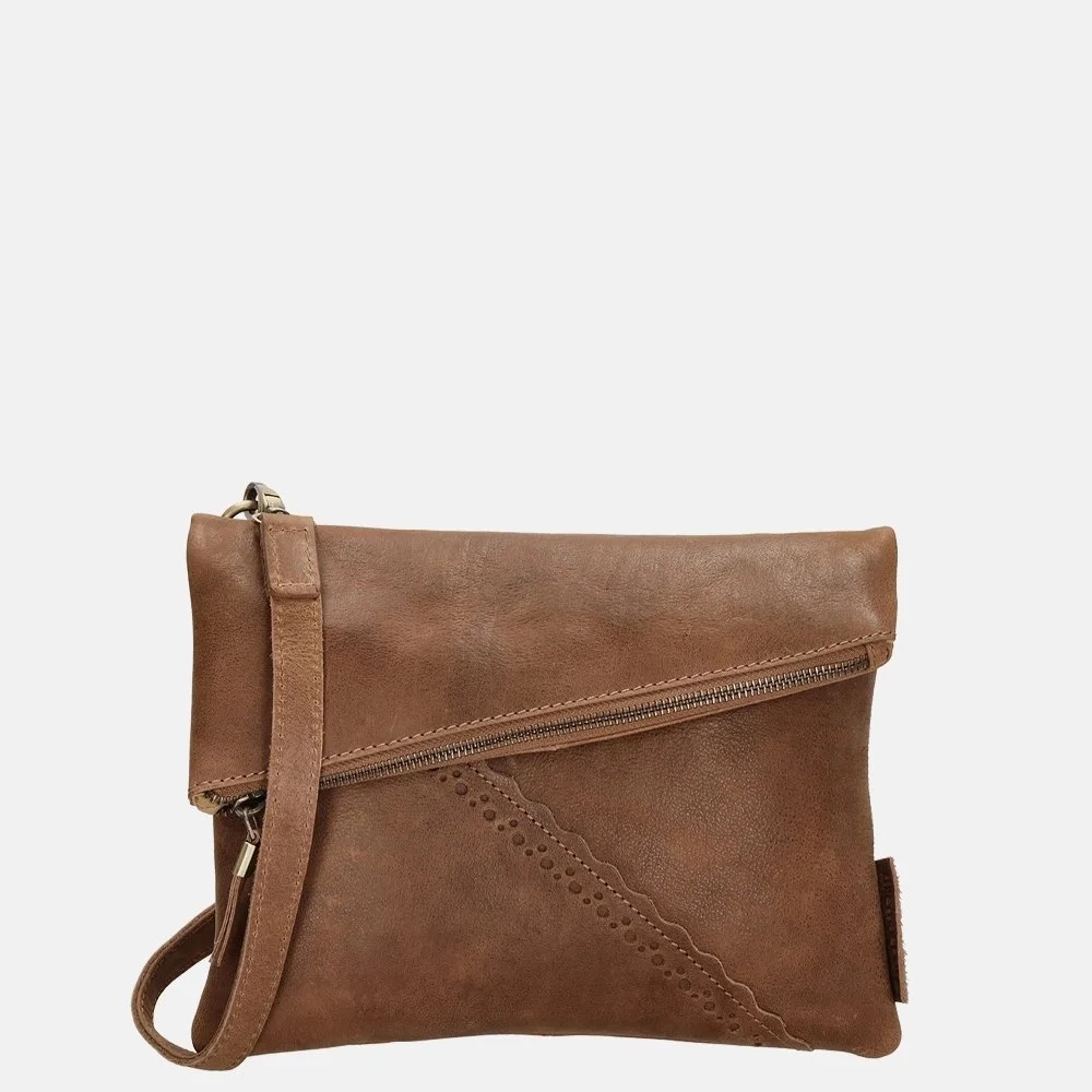 Micmacbags Marrakech crossbody tas bruin bij Duifhuizen