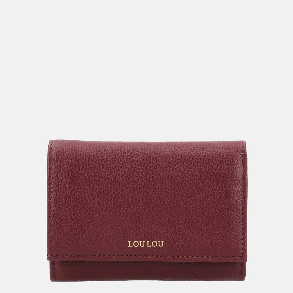 Loulou Essentiels Petite Fleur portemonnee S ruby