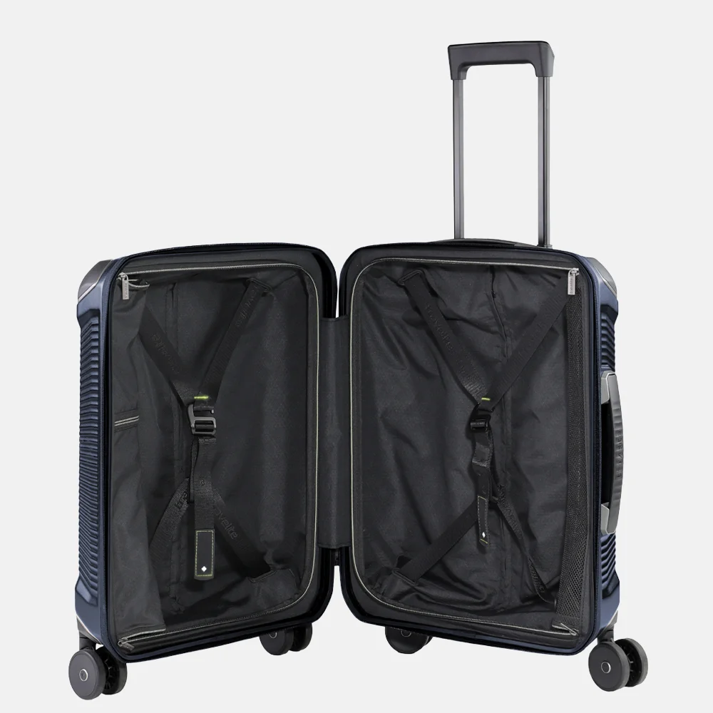 Travelite Millennium spinner 55 cm navy bij Duifhuizen