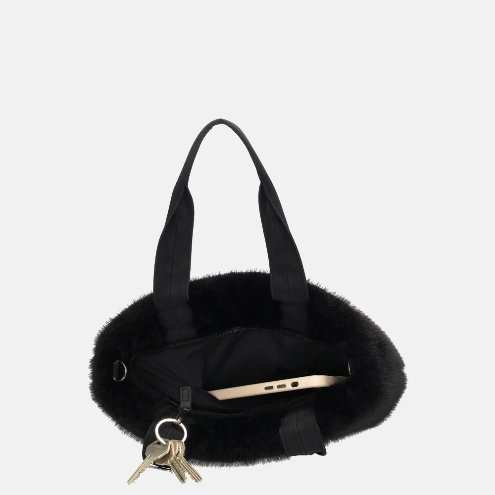 Zebra Trends Emma handtas S zwart bij Duifhuizen