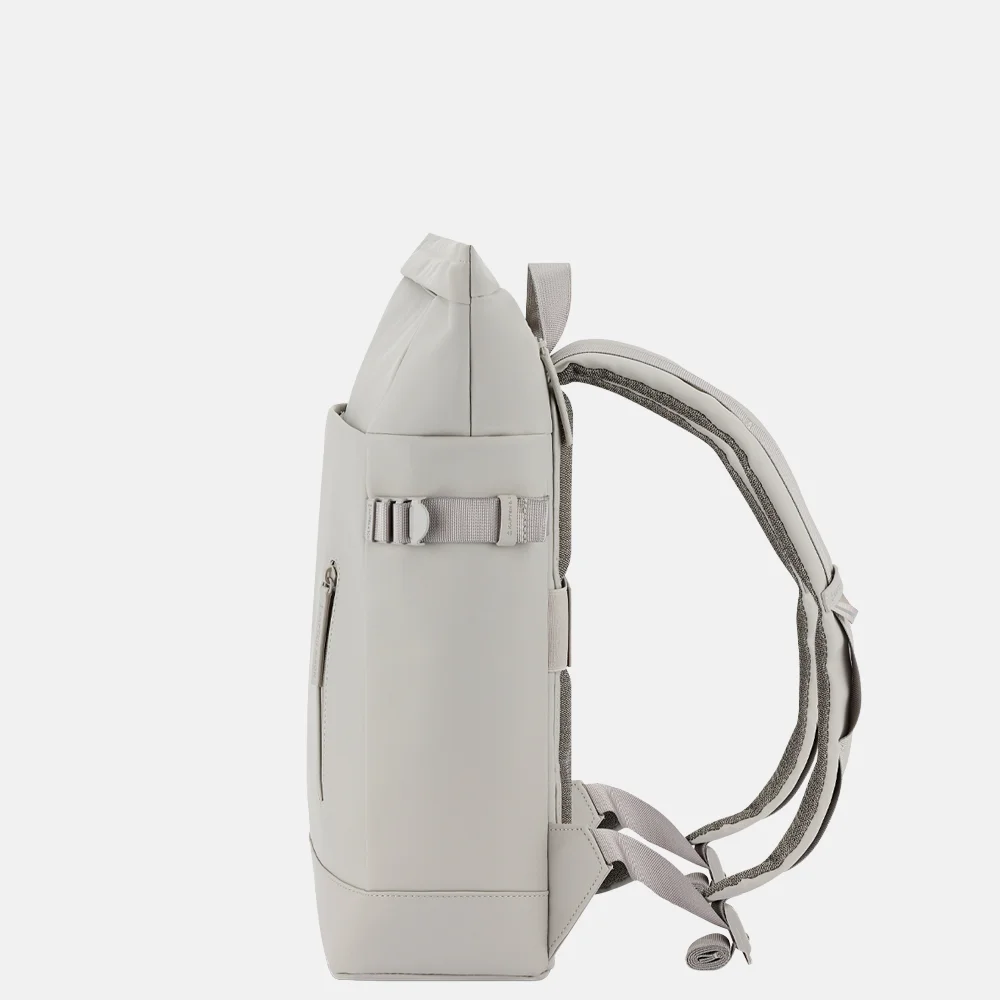 Kapten & Son HELSINKI 2.0 laptoprugzak greige bij Duifhuizen