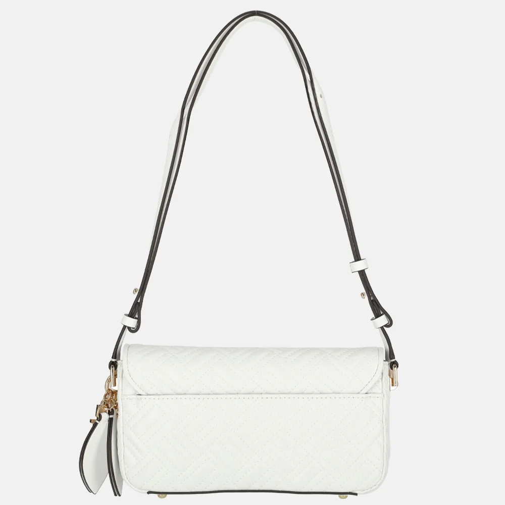 Guess Sally convertible crossbody tas white bij Duifhuizen