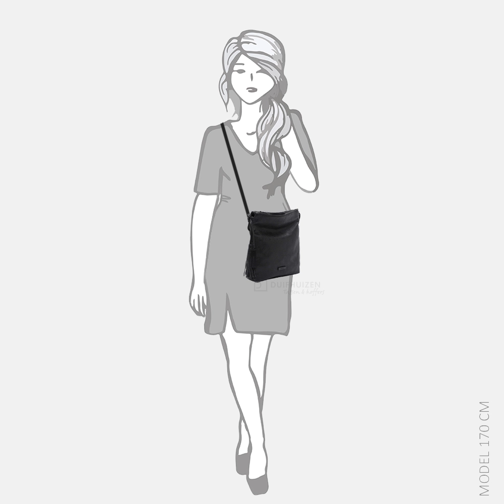 Suri Frey Celly crossbody tas black bij Duifhuizen