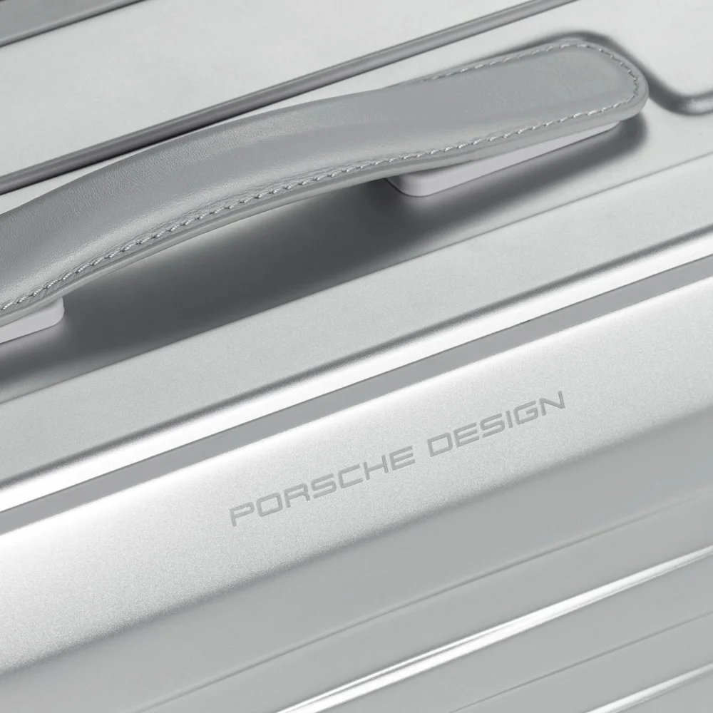 Porsche Design Roadster handbagage koffer 55 cm silver bij Duifhuizen