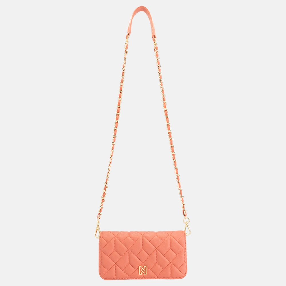 NIKKIE Abby crossbody tas coral