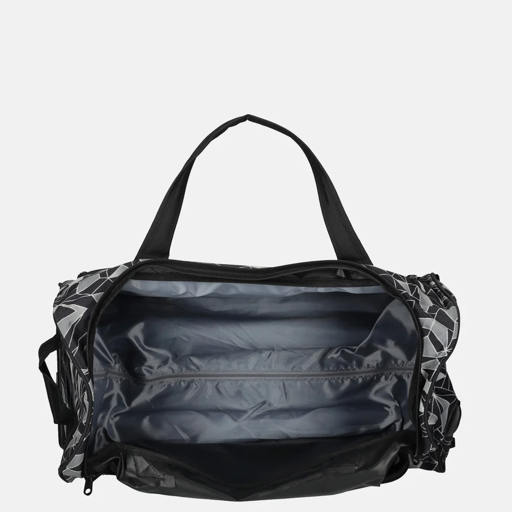 Enrico Benetti Santa Cruz wieltas 65cm black-grey bij Duifhuizen