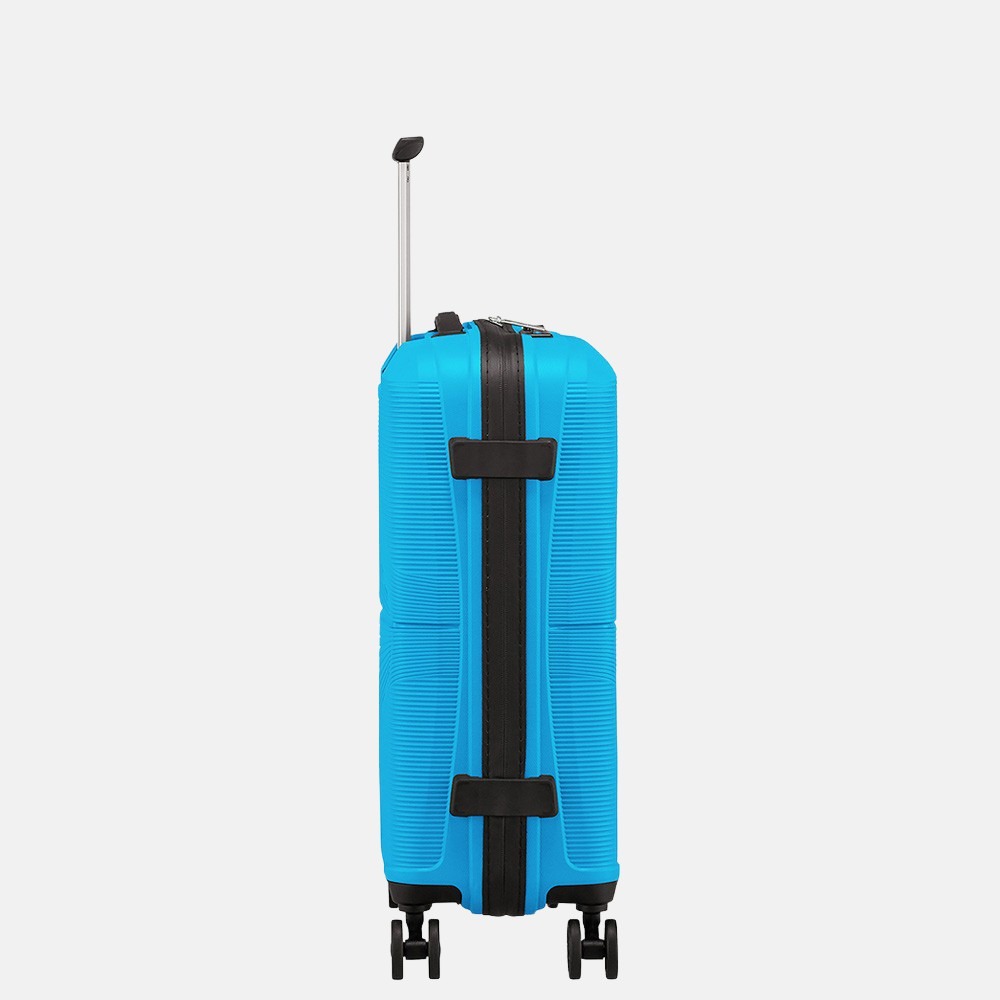 American Tourister Airconic handbagage spinner 55 cm sporty blue bij Duifhuizen