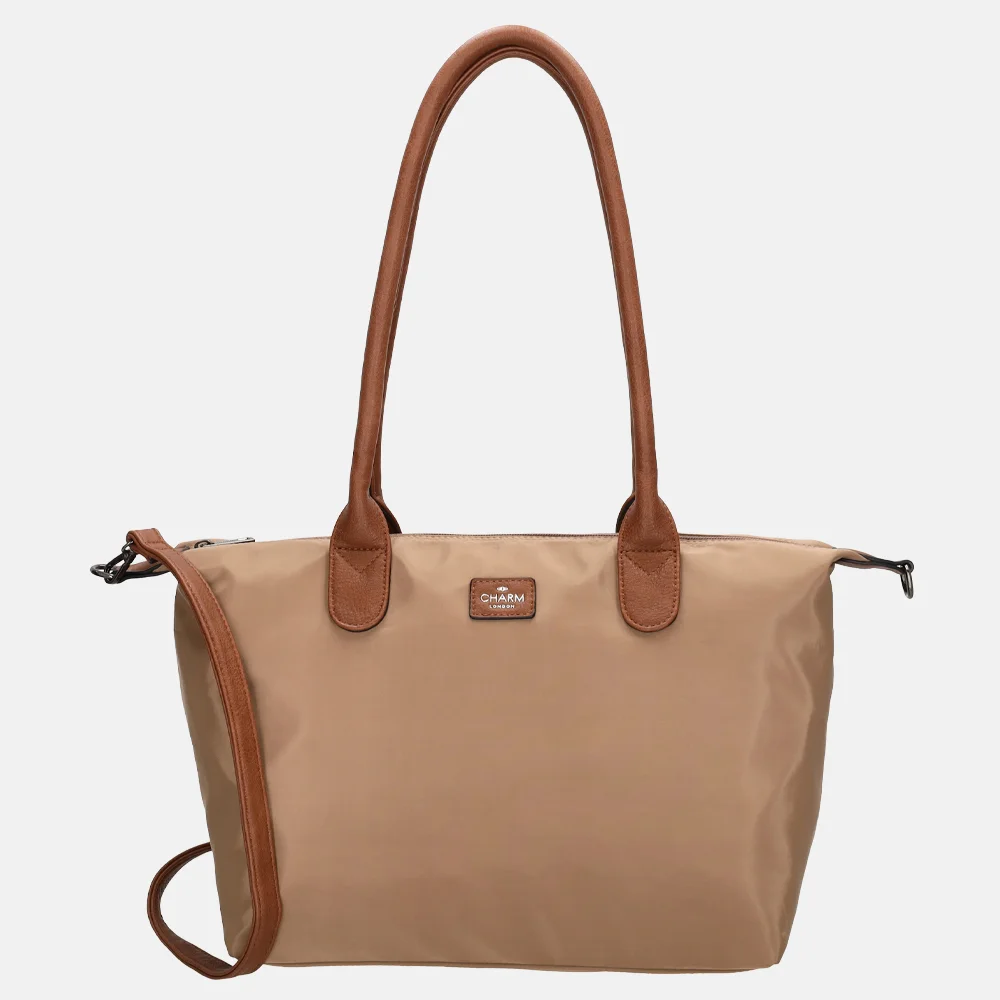 Charm London Buckingham shopper L taupe