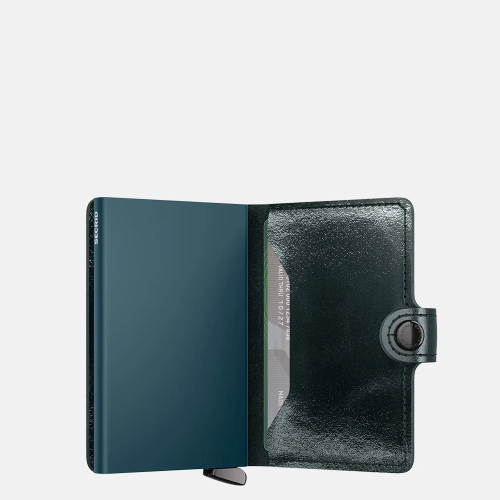Secrid Premium Miniwallet pasjeshouder Naplak Bottle Green + bij Duifhuizen