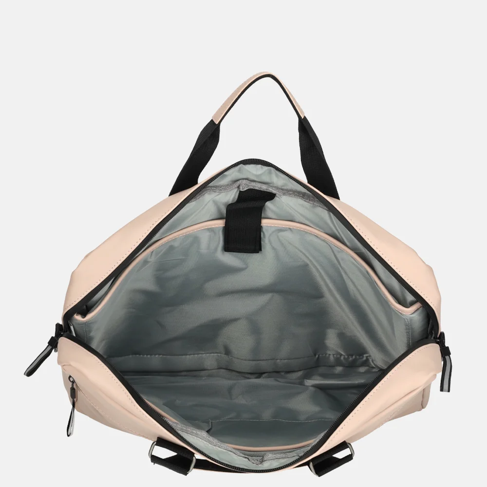 Enrico Benetti Bergen laptoptas 17 inch misty pink bij Duifhuizen