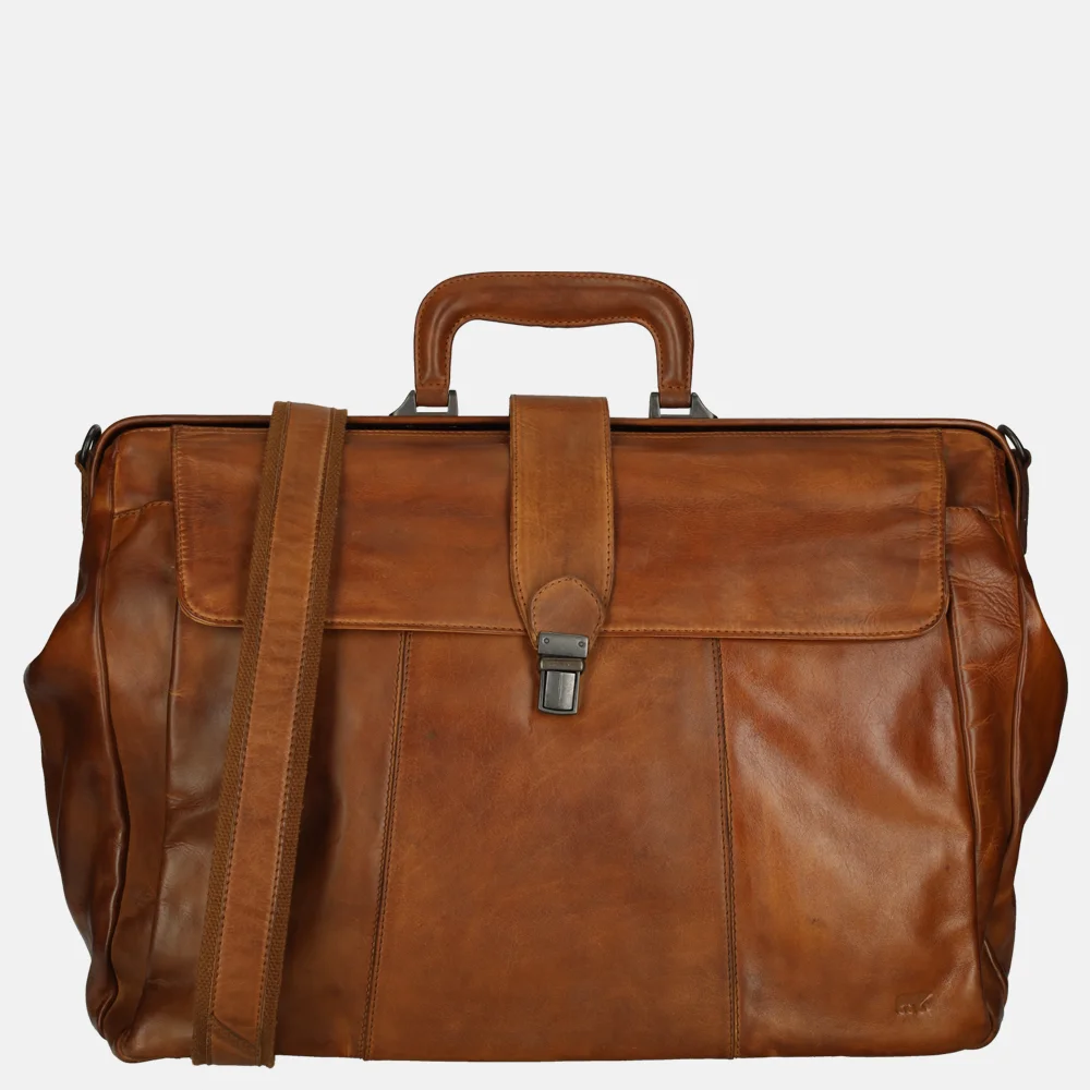 Bear Design weekendtas cognac