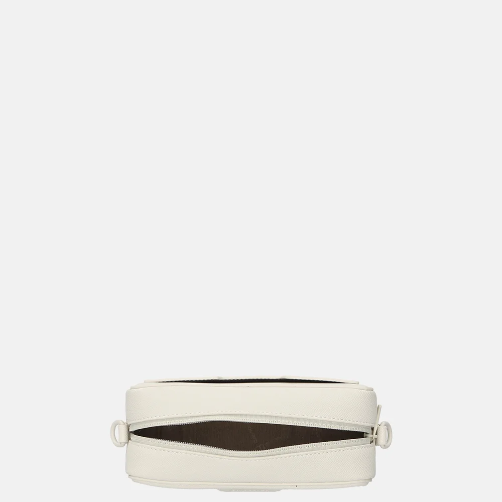 David Jones crossbody tas raffia coconut cream bij Duifhuizen