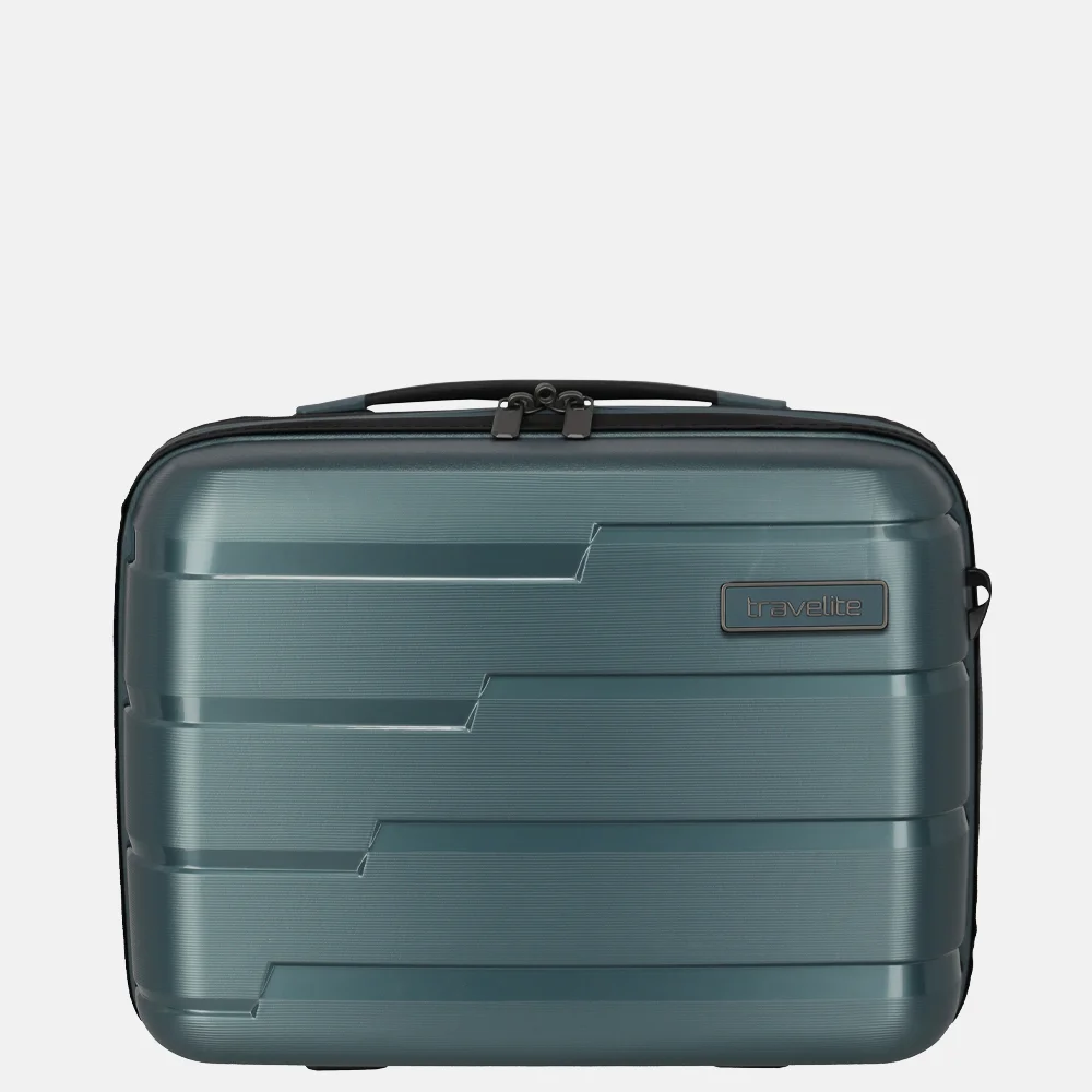 Travelite Air Base beautycase ice blue bij Duifhuizen