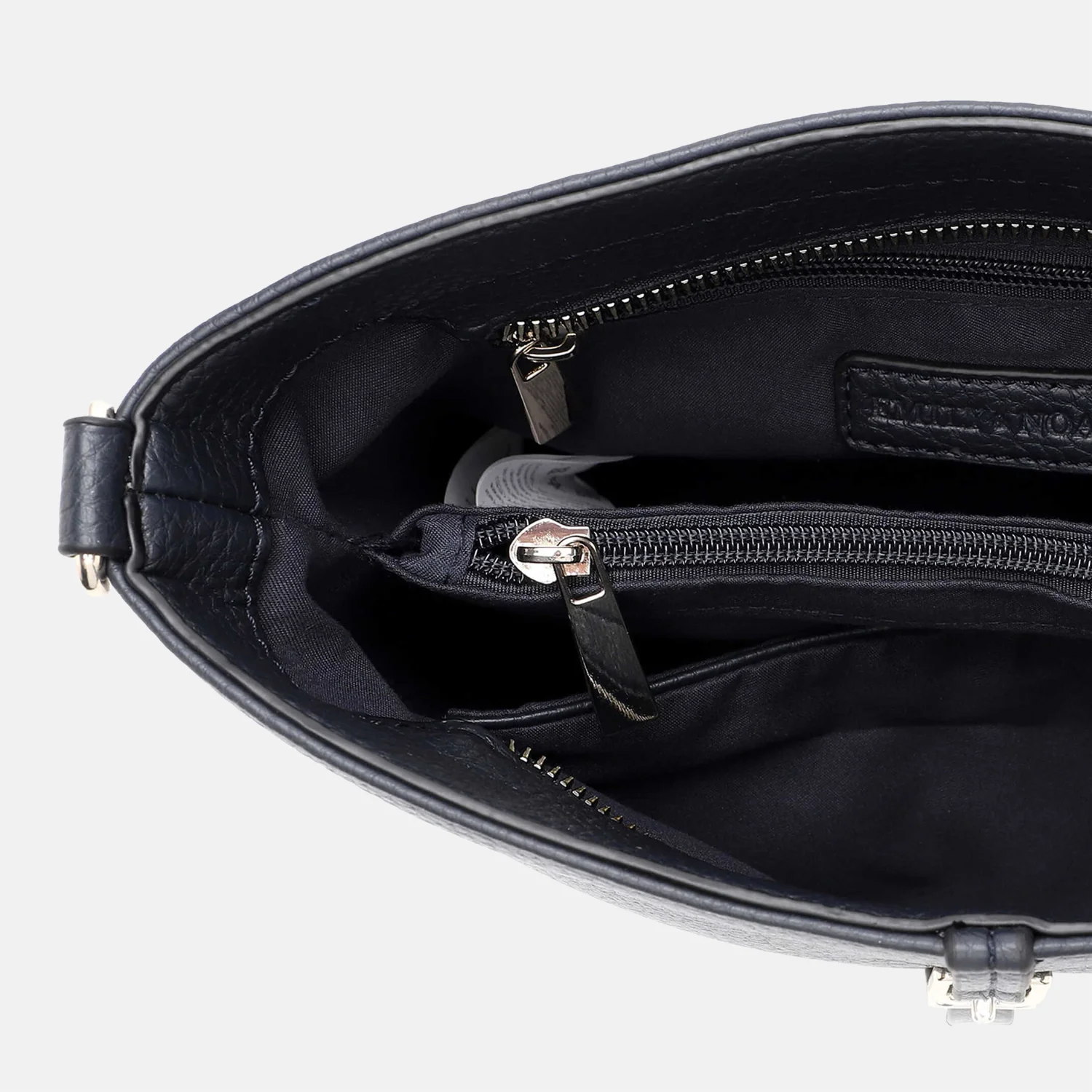 Emily & Noah Lewe crossbody tas blue bij Duifhuizen