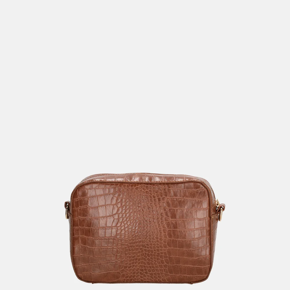 Charm London crossbody tas cognac bij Duifhuizen