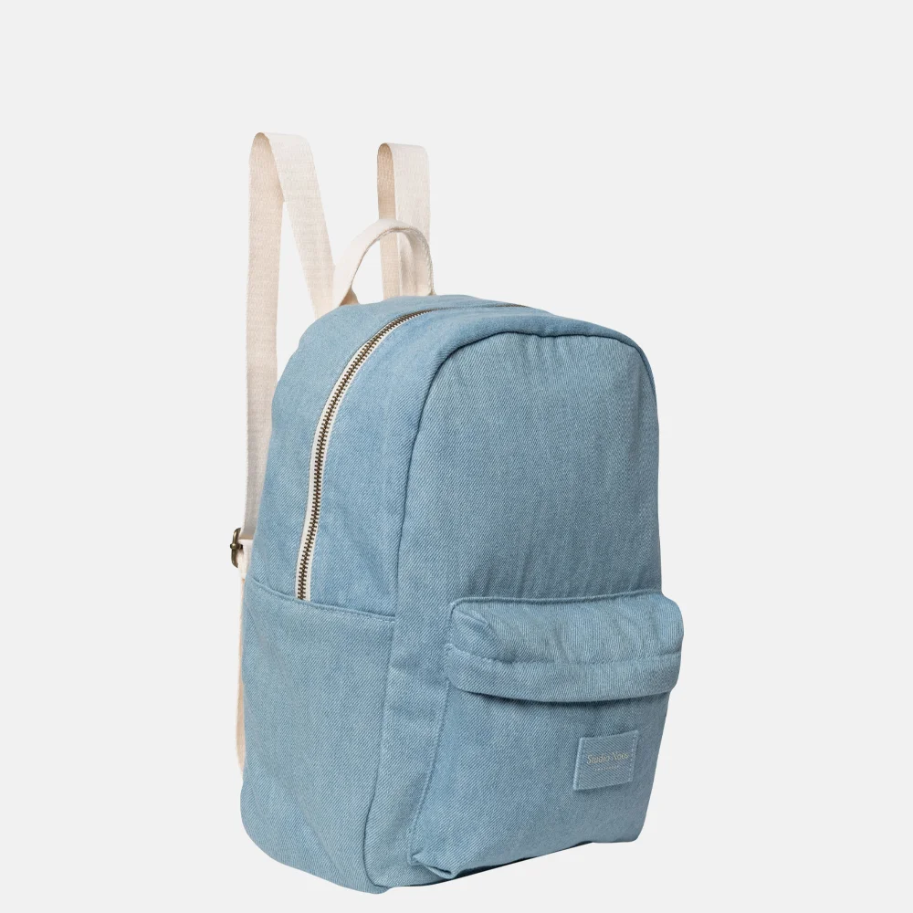 Studio Noos Denim solid kinderrugzak denim bij Duifhuizen