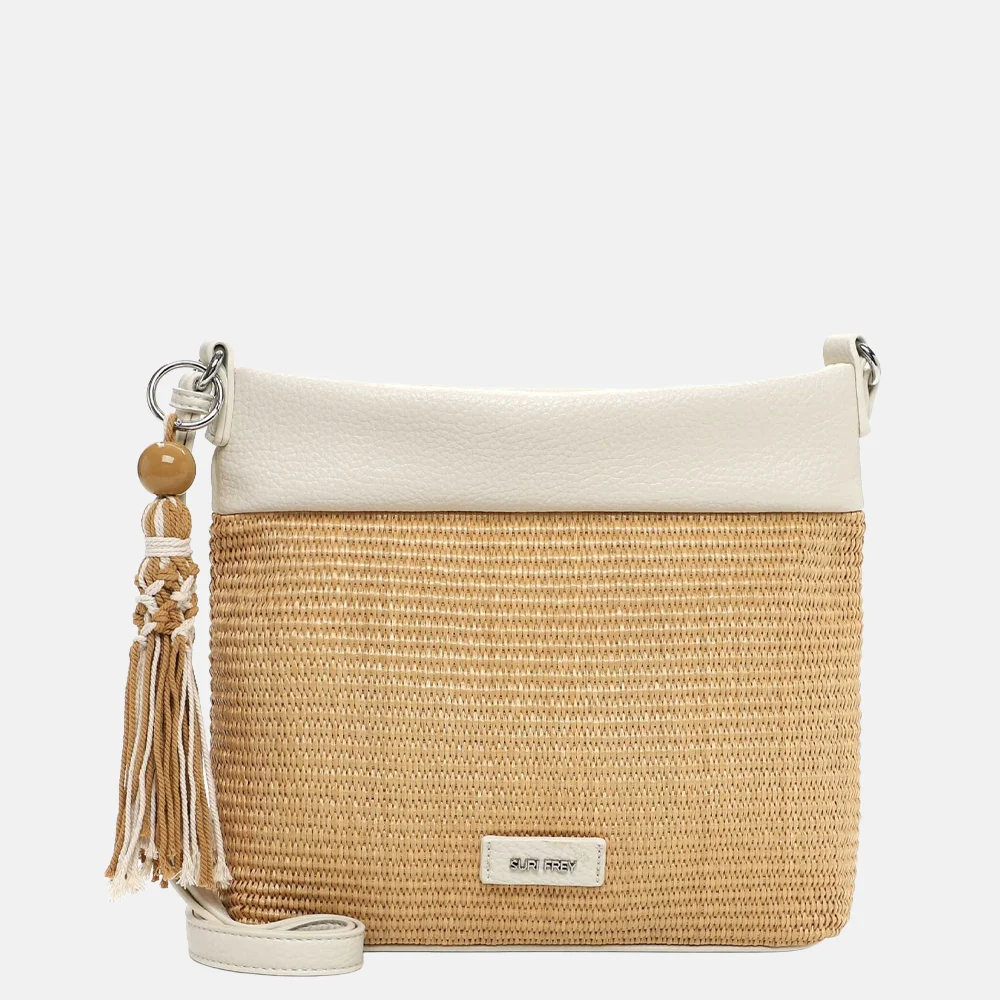 Suri Frey crossbody tas loveley beige bij Duifhuizen