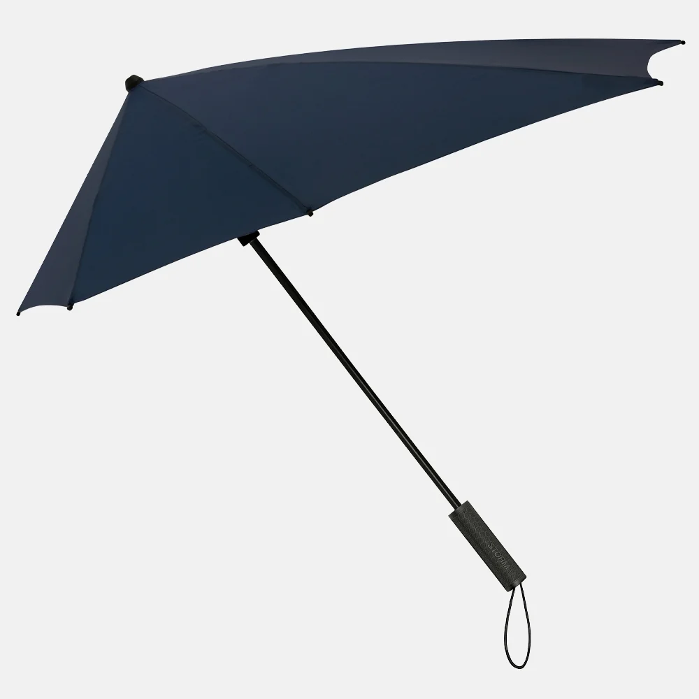 Impliva (storm)stokparaplu marine blauw