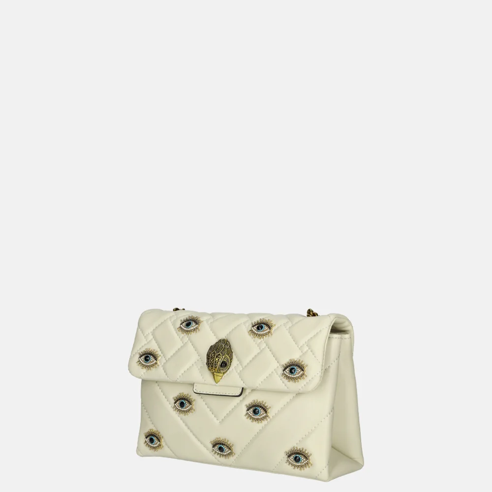 Kurt Geiger Kensington eye schoudertas bone bij Duifhuizen