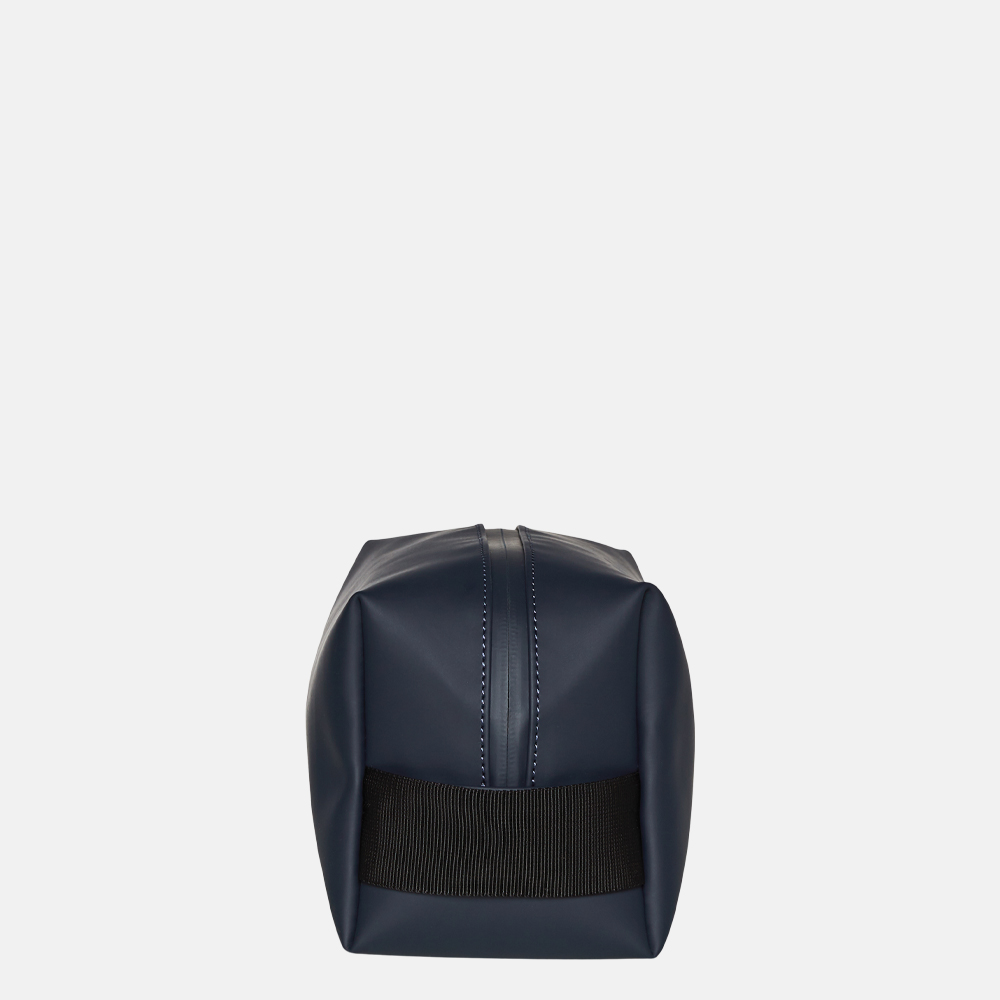Rains Wash Bag toilettas S navy bij Duifhuizen