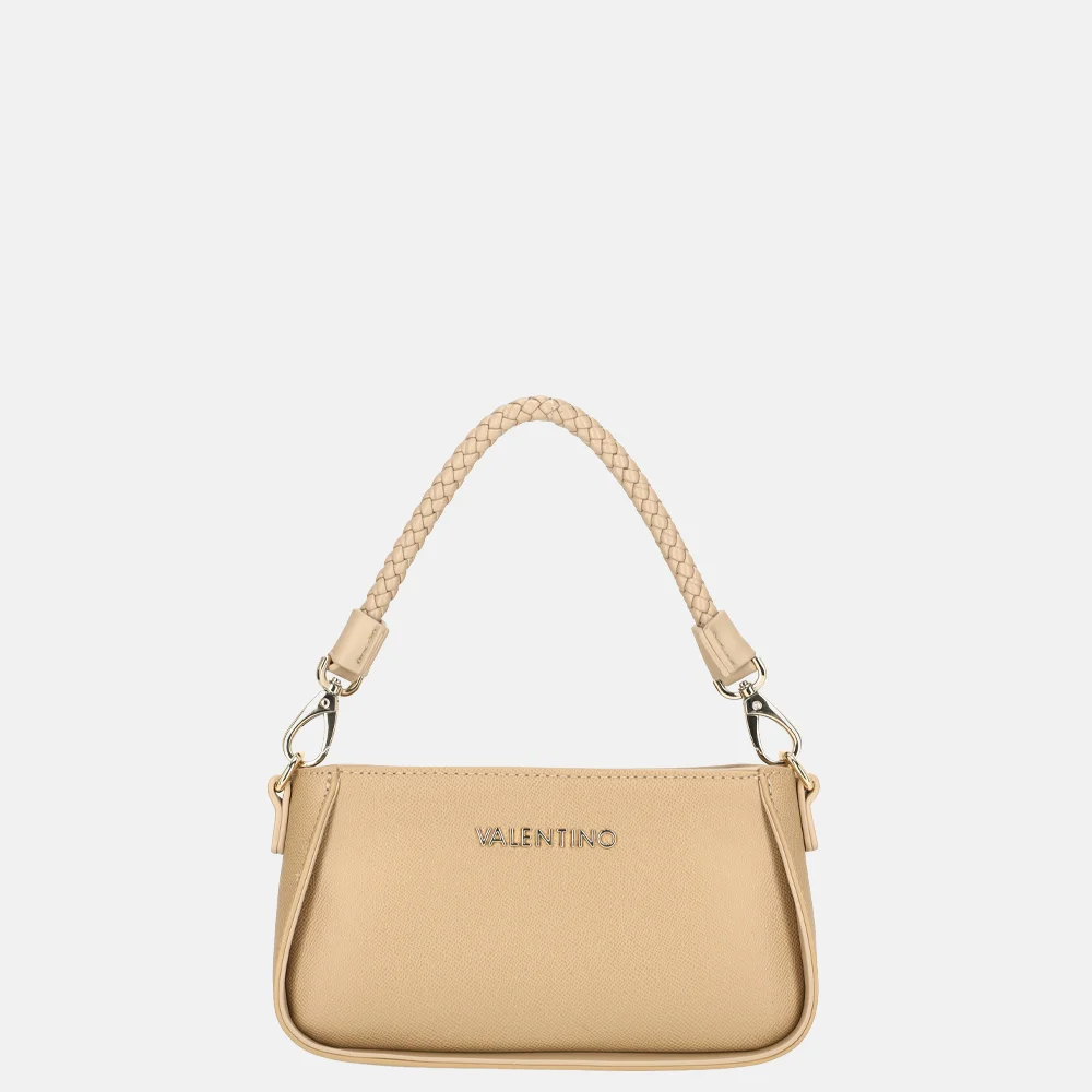 Valentino Bags Eris Re schoudertas gevlochten beige bij Duifhuizen