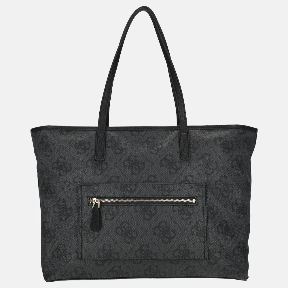 Guess Power play shopper L coal logo bij Duifhuizen